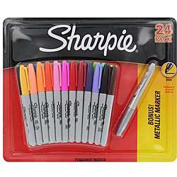 Sharpie Fine Point Colored Permanent Markers (Pack of 24)   