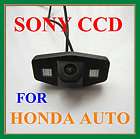 CCD SONY Car Rear View Camera for Honda Accord Pilot Civic Odyssey 