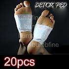Lot of 20 pcs Detox Foot Pads Patches Fresh Healthy New