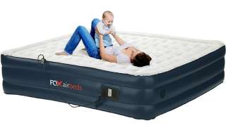 king size air mattress with air bed pump and remote by fox airbeds 