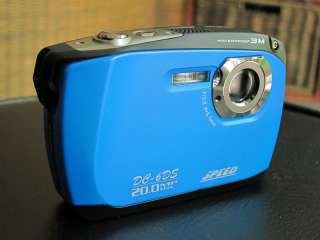 SPEED 8MP underwater digital camera, IPX8 waterproof, free SD card 