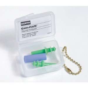  Triple Flange Green Silicone Rubber Uncorded Earplugs With Inserter 