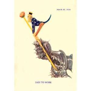  Easy to Work 20x30 poster