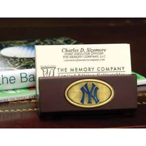  MLB New York Yankees Baseball Business Card Holder