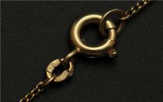 Exquisite Art Nouveau 14K Gold Old Miner Cut Diamond Drop Pendant 