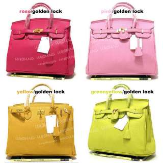 Star style High quality Classic Elegant golden lock bag lady handbag 
