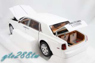 RR 118 scale Rolls Royce Phantom diecast model(Pure White) Limited 