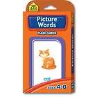 picture words flash cards school zone 0402 4 expedited shipping