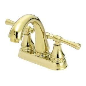 Fontaine NF MCC8 PB Polished Brass Monte Carlo Double Handle Centerset 