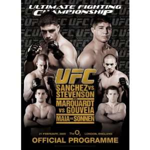  UFC 95 Official Program 
