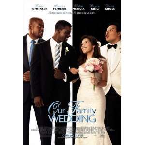  Our Family Wedding Poster 27x40 Forest Whitaker America 