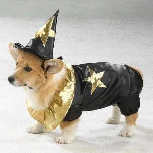  X SMALL   Woof Wizard Halloween Costume