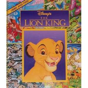  Disneys The Lion King   Look and Find (9780785367833 