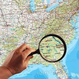 Jumbo 5 Magnifier Large Hand Held 3x Magnifying Glass  