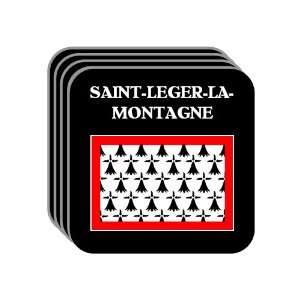 Limousin   SAINT LEGER LA MONTAGNE Set of 4 Mini Mousepad Coasters