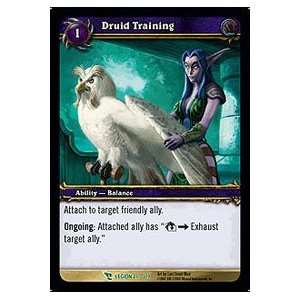  Druid Training   March of the Legion   Uncommon [Toy 
