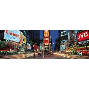Poster, Time Square in New York, Final Size 35.25 in X 11.75 in.