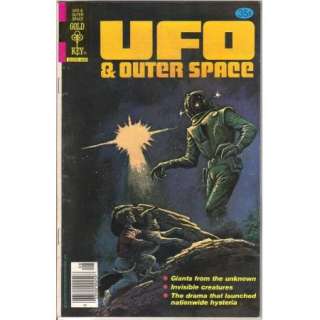 UFO & Outer Space Comic Book #16, Gold Key 1978 FINE+  
