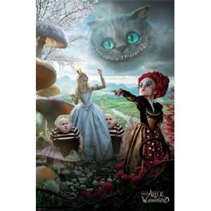 Alice in Wonderland, c.2010 (triptych, right side)   Poster (22x34 