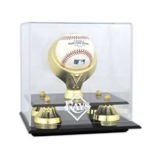  Golden Classic MLB Single Baseball Devil Rays Logo Display 