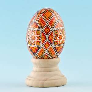 Geo Pysanky Egg, Ukrainian Egg, Easter Egg 