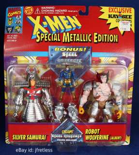   Special Metallic Edition Silver Samurai Robot Wolverine Albert Kaybee