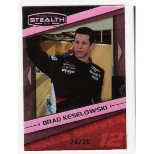  BRAD KESELOWSKI 2010 Press Pass NASCAR Stealth #18 PURPLE 