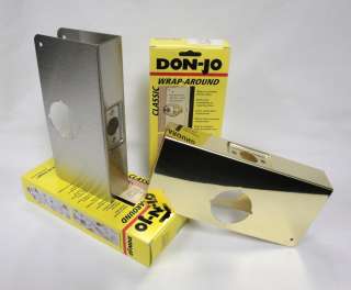 DonJo Wrap Around Door Plate Repair Cover Lock New  