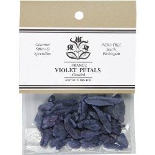 India Tree Candied Violet Petals, 0.5 Ounce (Pack of 2)