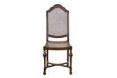 For Restoration Walnut Cane Bergere Vintage Chair x  