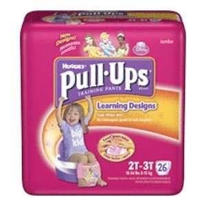 Kimberly Clark Pull Ups Training Pants for Girls with Learning Design 