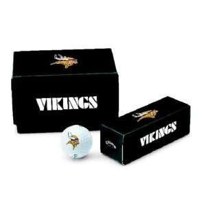  Minnesota Vikings NFL Logo Golf Balls   Dozen Sports 