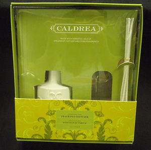Caldrea Fiddlehead Fern Fragrance Diffuser 4 oz NEW box  