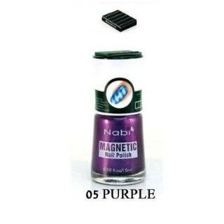 Nabi Magnetic Nail Polish   05 Purple .5 oz.