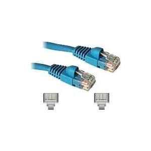  Cables TG  3 Ft Cat5E Snagless Patch Cable Blue Office 