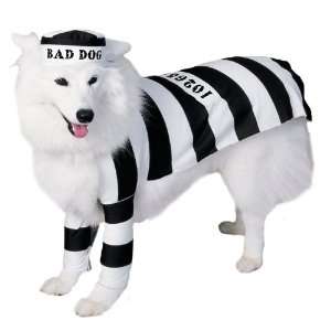  Rubie s Costume Co 6897 Prisoner Dog Pet Costume Size 