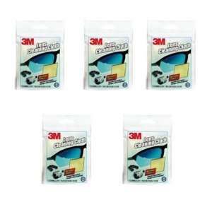  3M Microfiber Lens Cleaning Cloth   Pack of 5