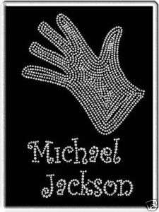 Michael Jackson Rhinestone Iron On Heat Transfer  