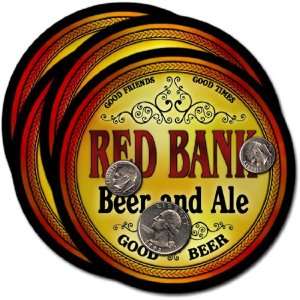 Red Bank , NJ Beer & Ale Coasters   4pk