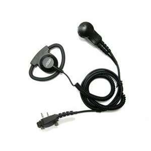  G35021 D Ring Lapel Microphone for ICOM Electronics