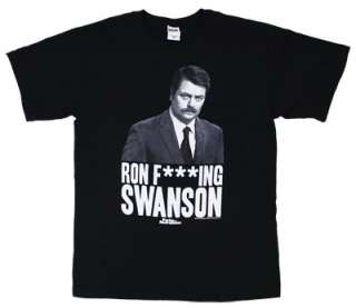 Ron Swanson   Parks And Recreation T shirt  