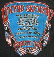 LYNYRD SKYNYRD Vintage Concert SHIRT 80s TOUR T RARE ORIGINAL Tribute 