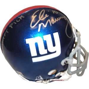  Eli Manning New York Giants Autographed Riddell Authentic 
