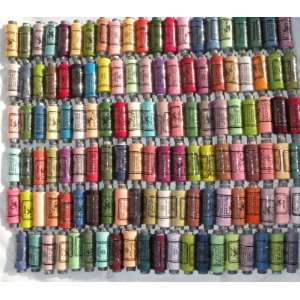  155 Polyester Thread Spools, 200m Each. Arts, Crafts 