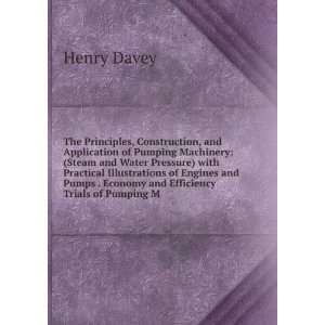   Pumps . Economy and Efficiency Trials of Pumping M Henry Davey
