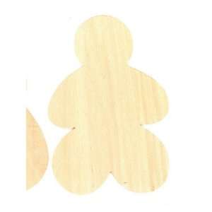 Large Paintable Gingerbread Man Toys & Games