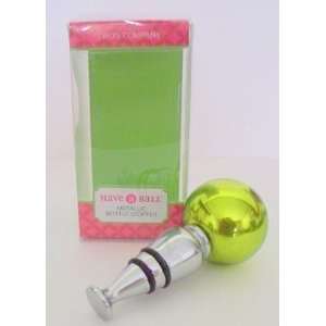    Have a Ball Show Stopper Metallic Ornament Wine Bottle Stopper 