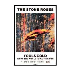 STONE ROSES Fools Gold Music Poster 