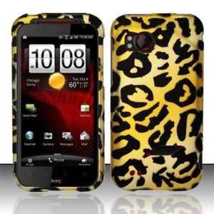  Cheetah Design Rubberized Hard Case for Verizon HTC 
