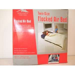 Twin Size Flocked Air Bed 